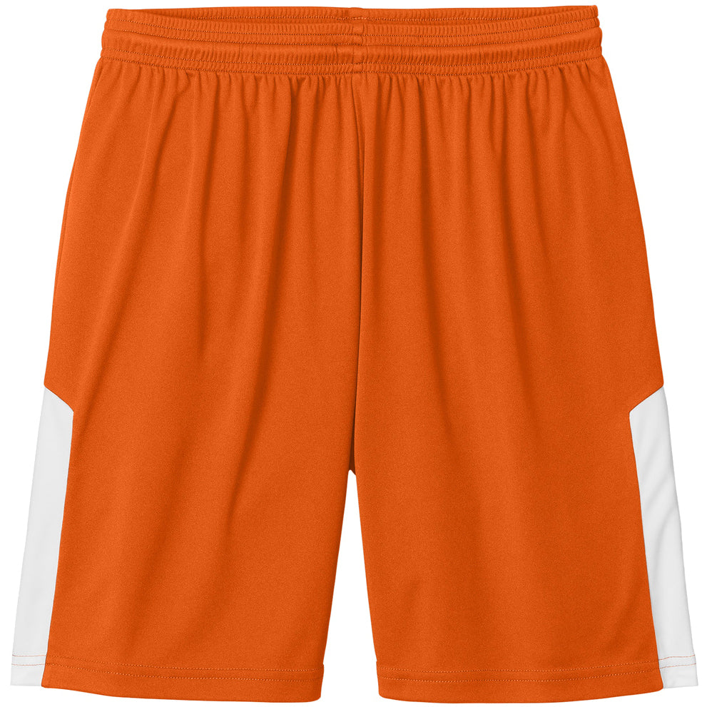Deep Orange/White