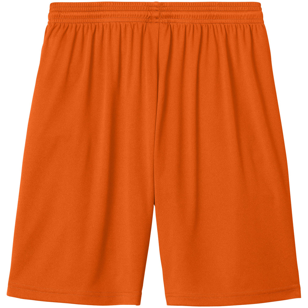Deep Orange/White