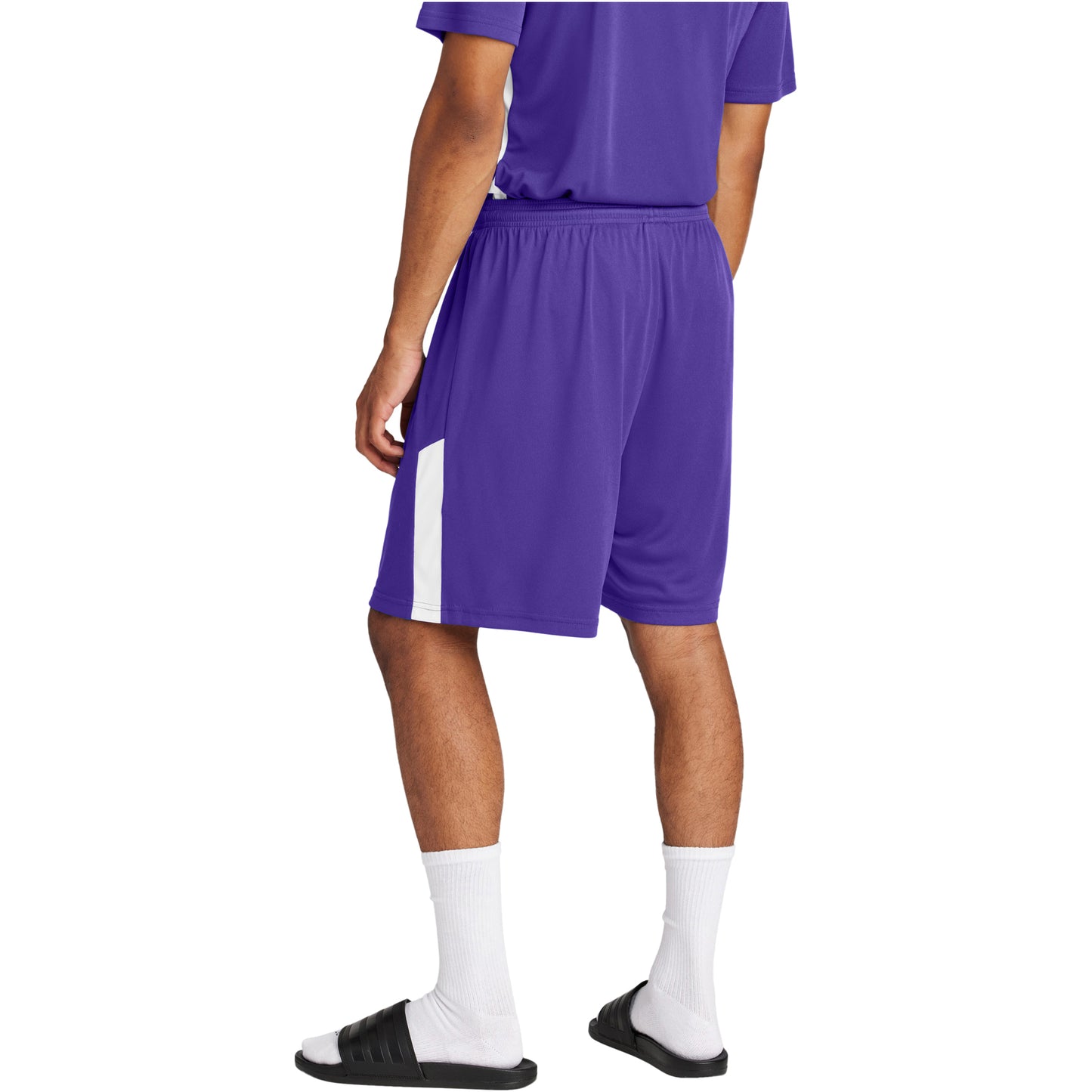 Purple/White