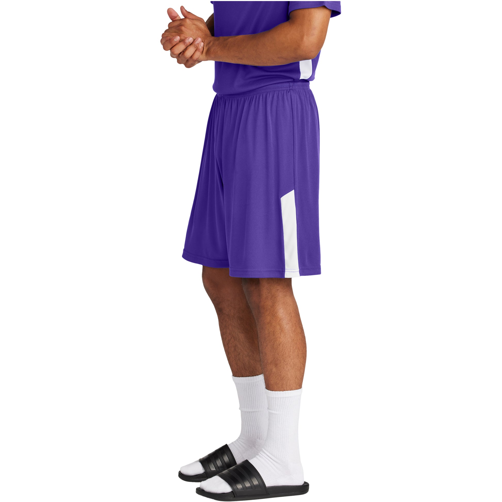 Purple/White