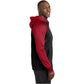 Black/Deep Red