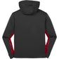 Black/Deep Red