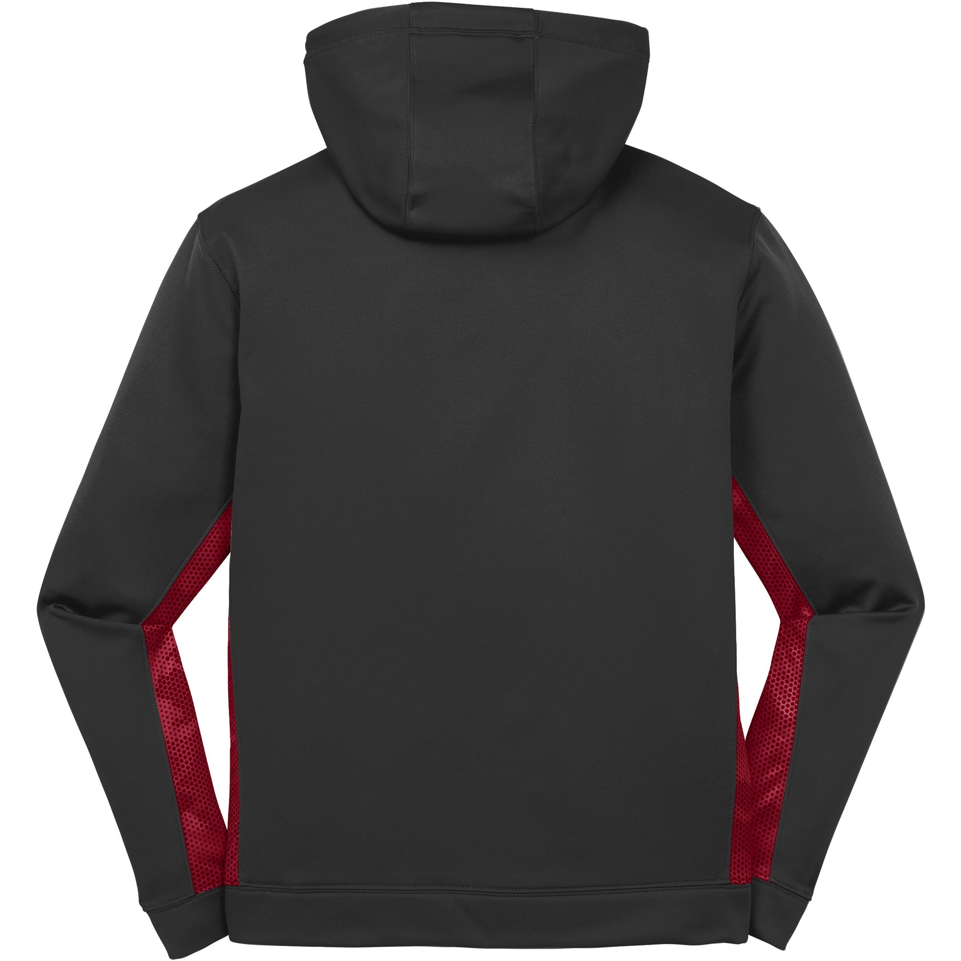 Black/Deep Red