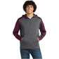 Graphite Heather/Maroon