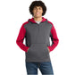 Graphite Heather/True Red