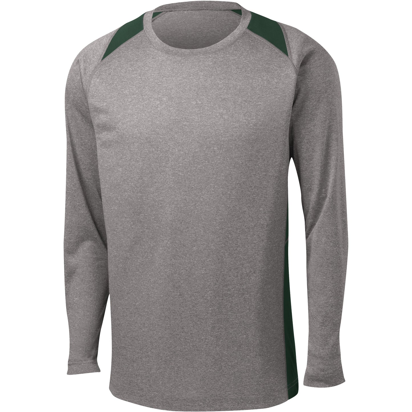 Long Sleeve Heather Colorblock Contender Tee