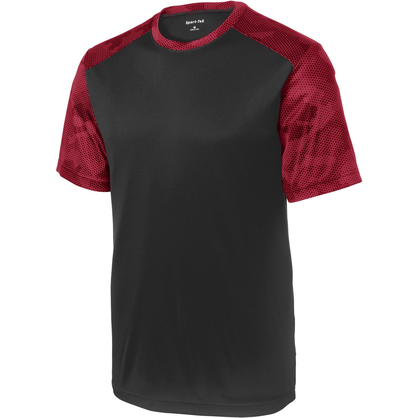 Black/Deep Red