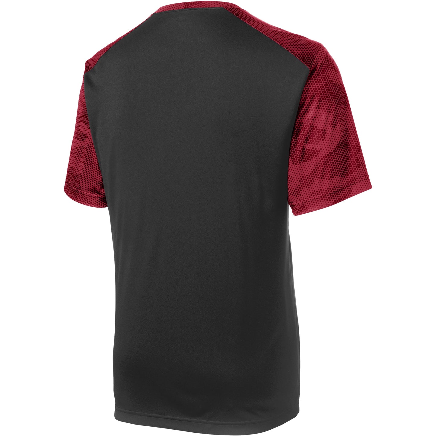 Black/Deep Red