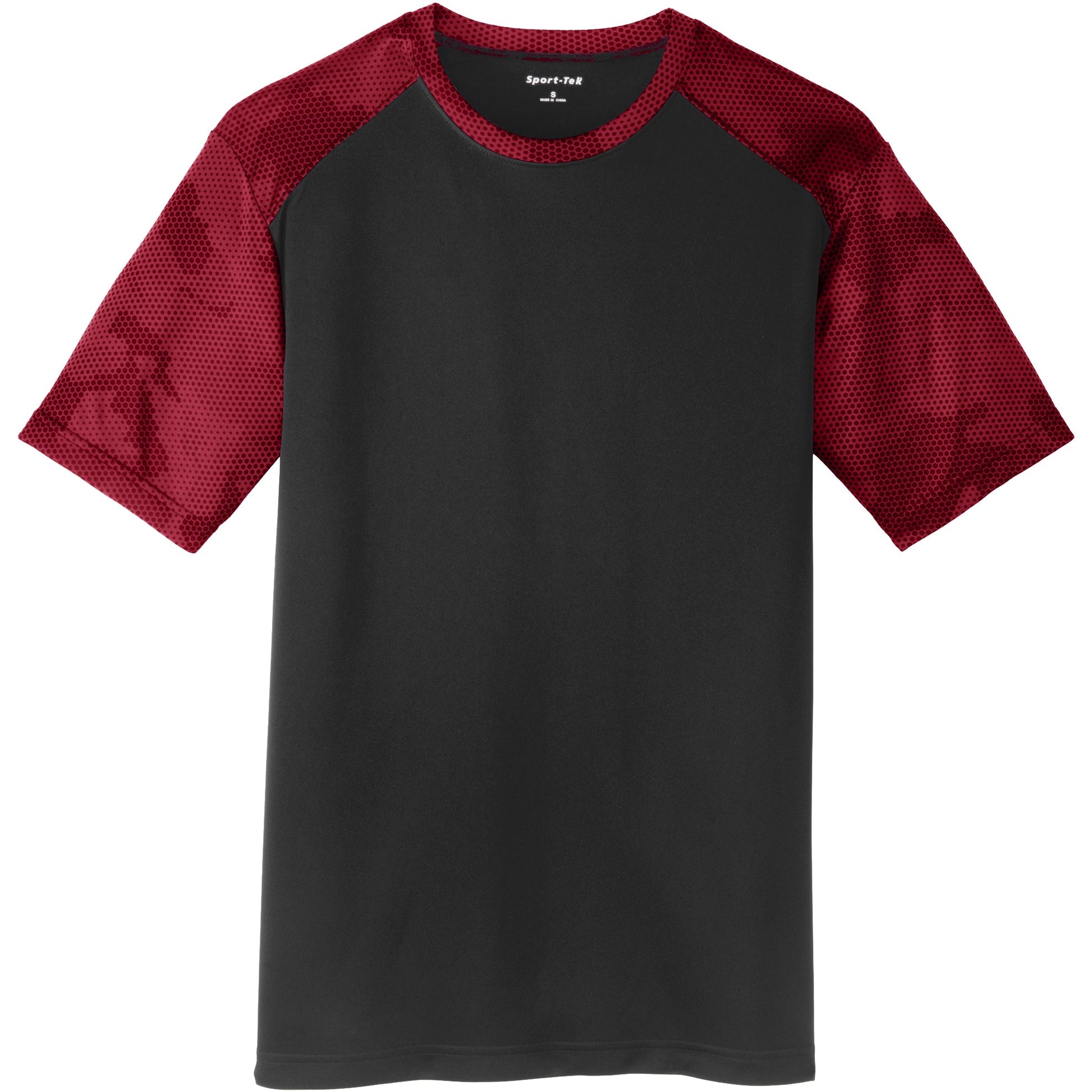 Black/Deep Red