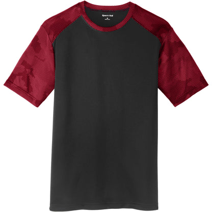 Black/Deep Red