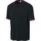 Black/Deep Red