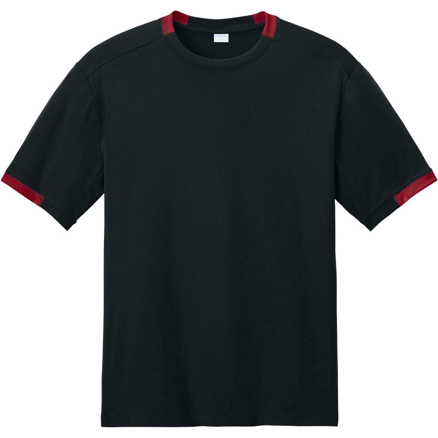 Black/Deep Red