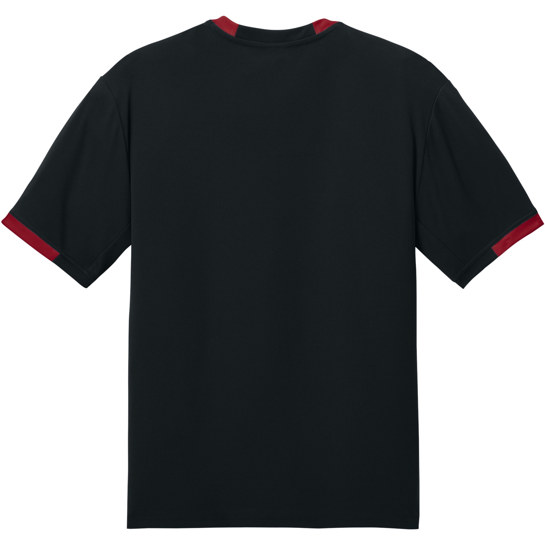 Black/Deep Red