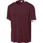 Maroon/White
