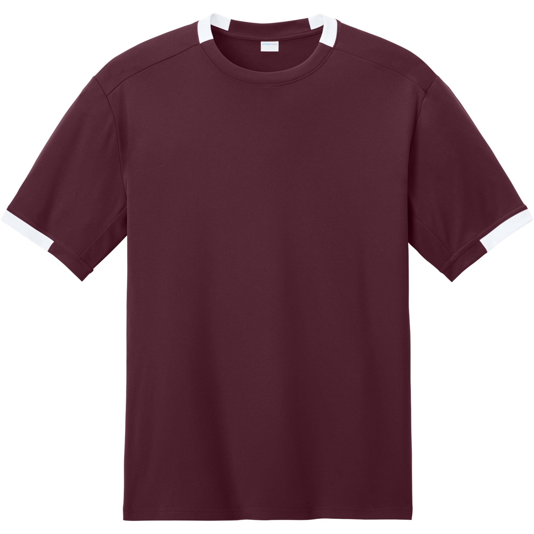 Maroon/White