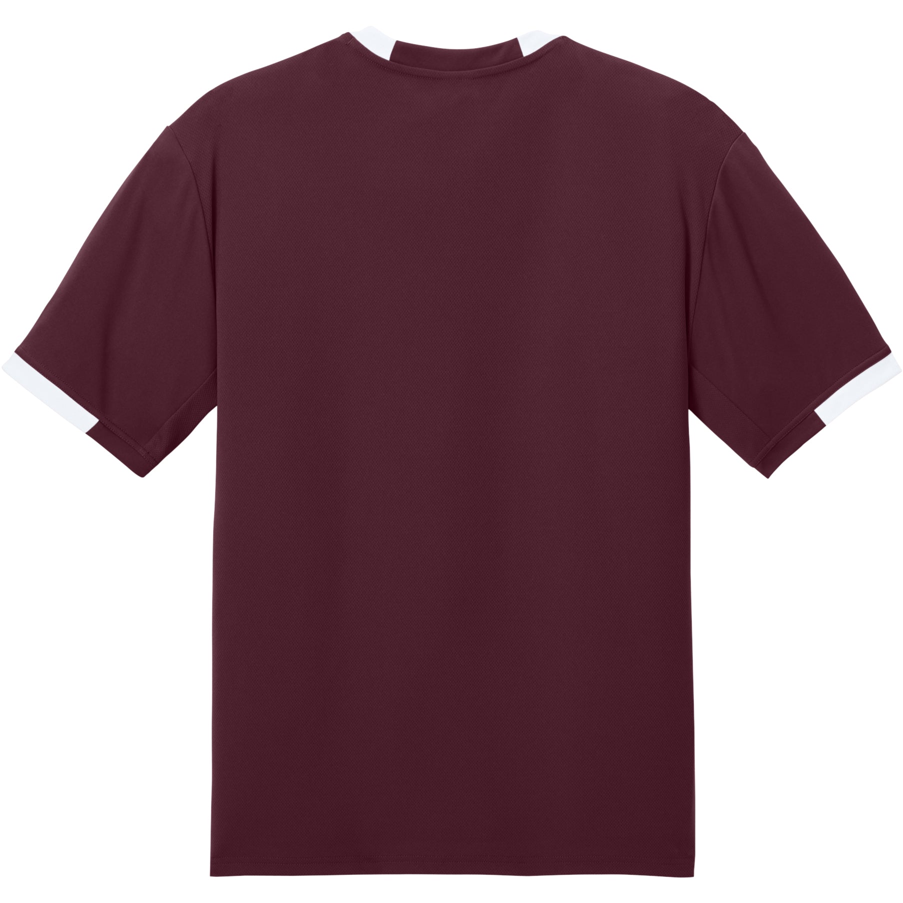 Maroon/White