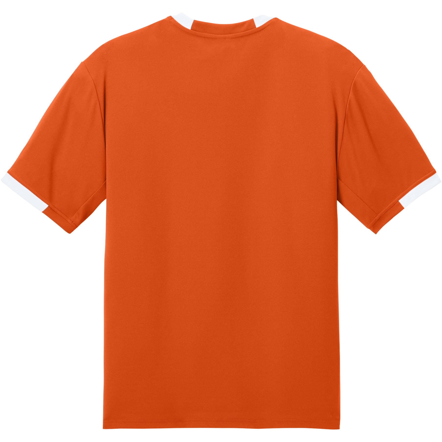 Deep Orange/White