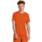 Deep Orange/White