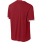 Deep Red/White