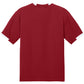 Deep Red/White