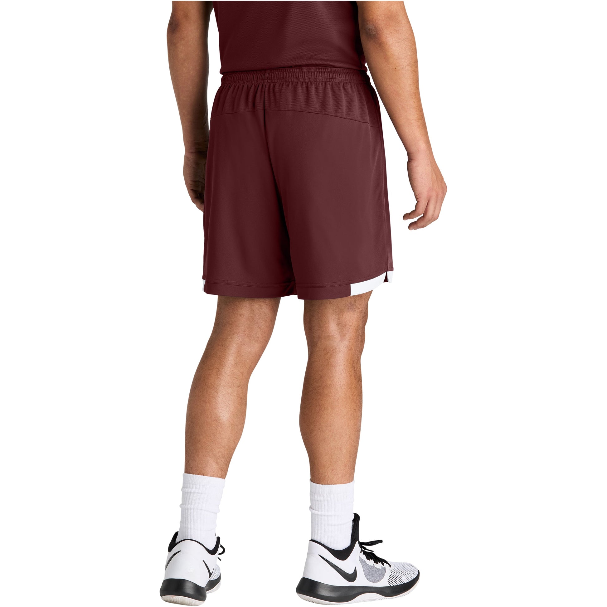 Maroon/White