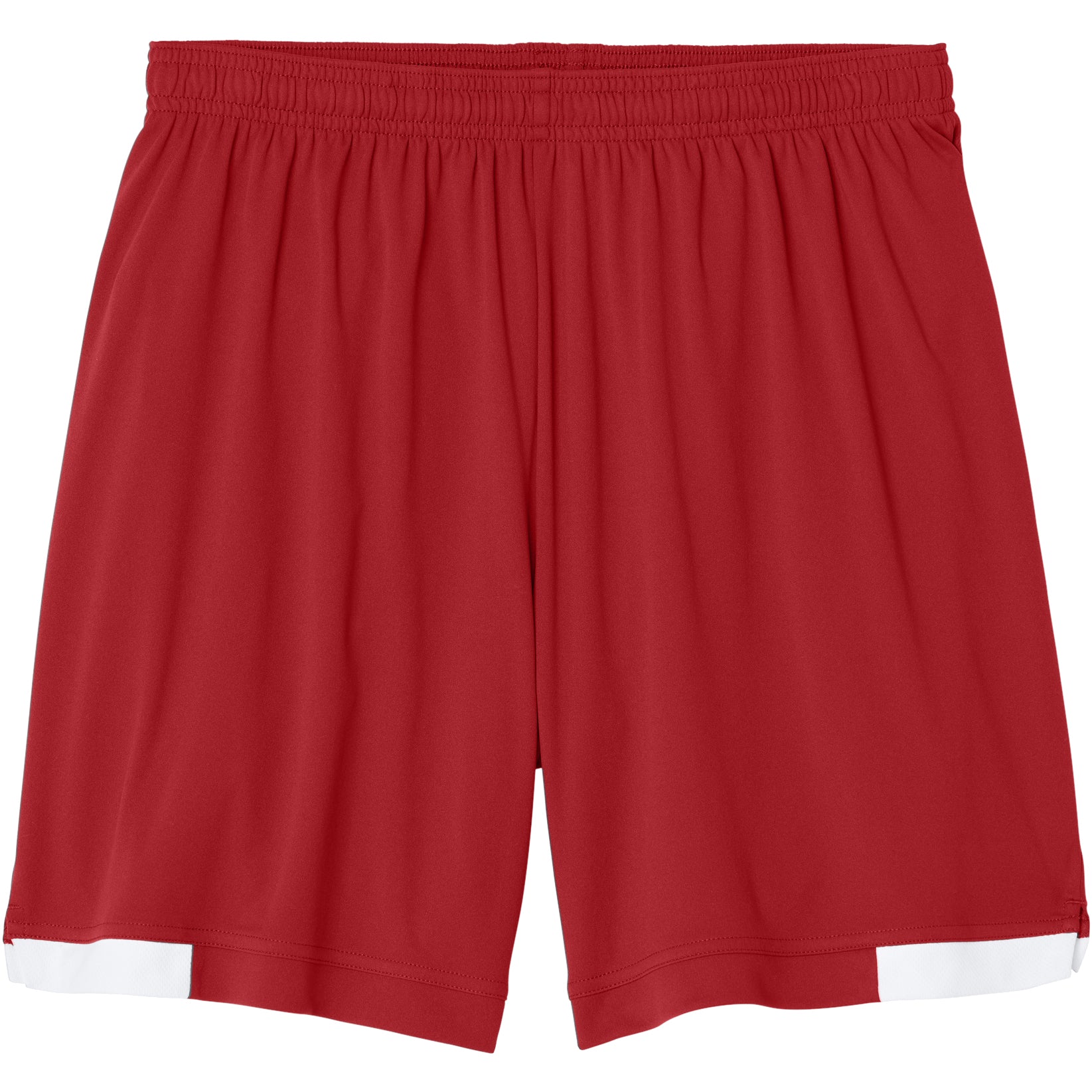Deep Red/White