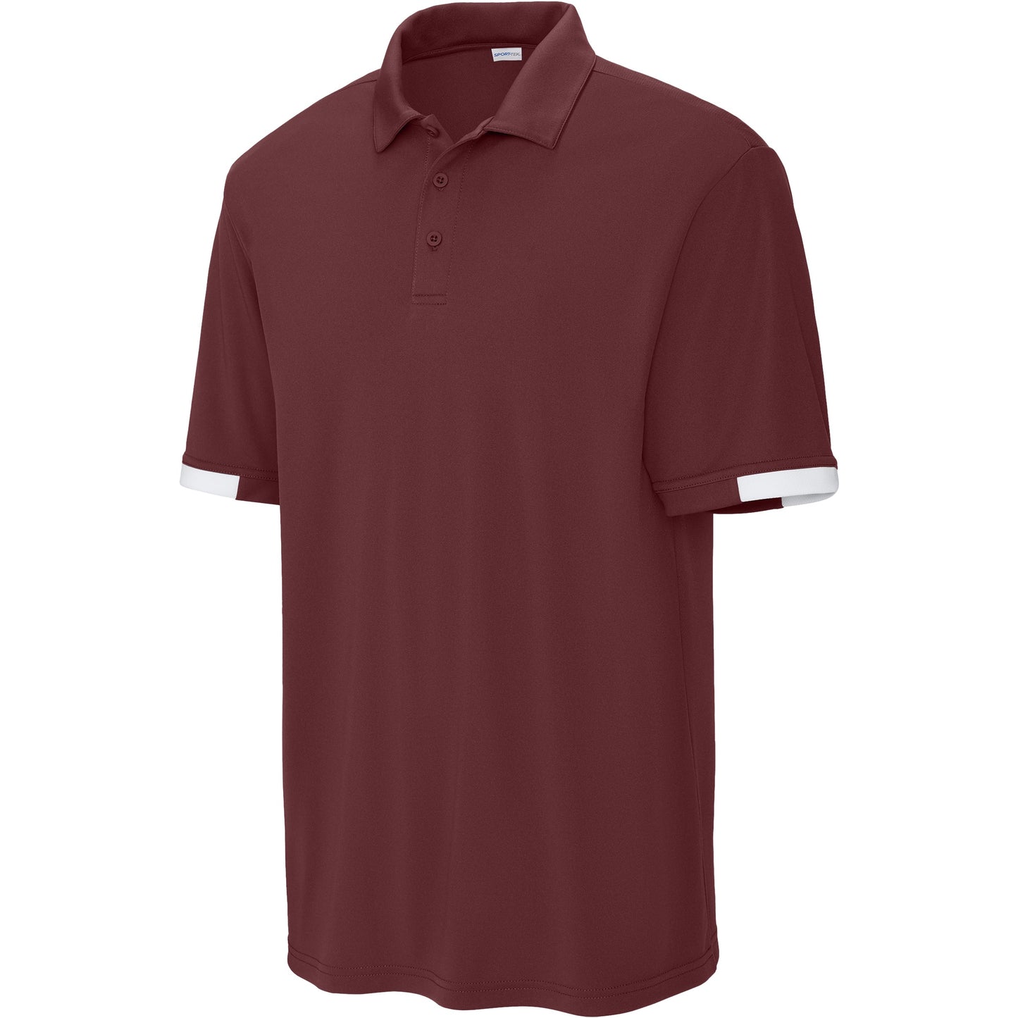 Maroon/White