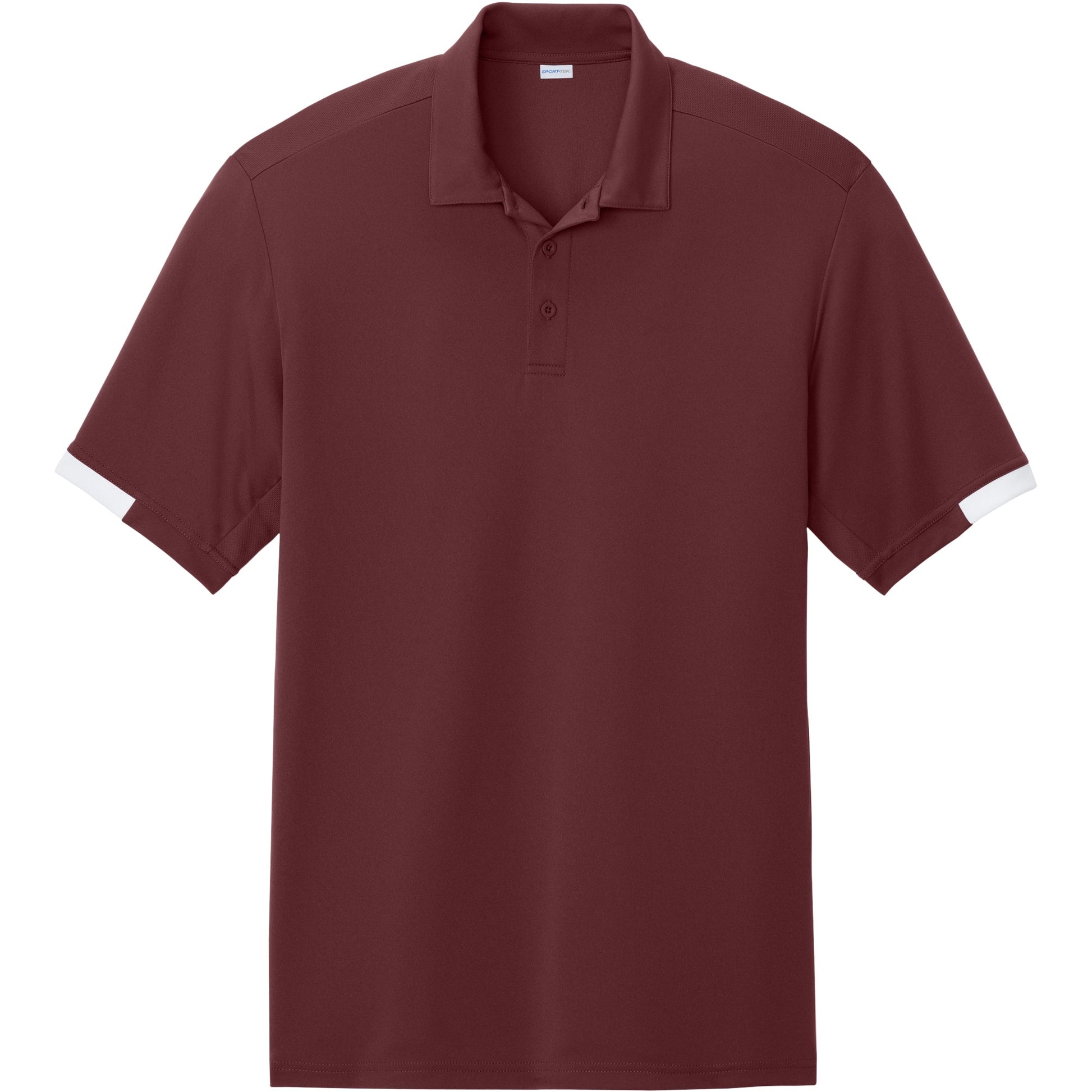 Maroon/White