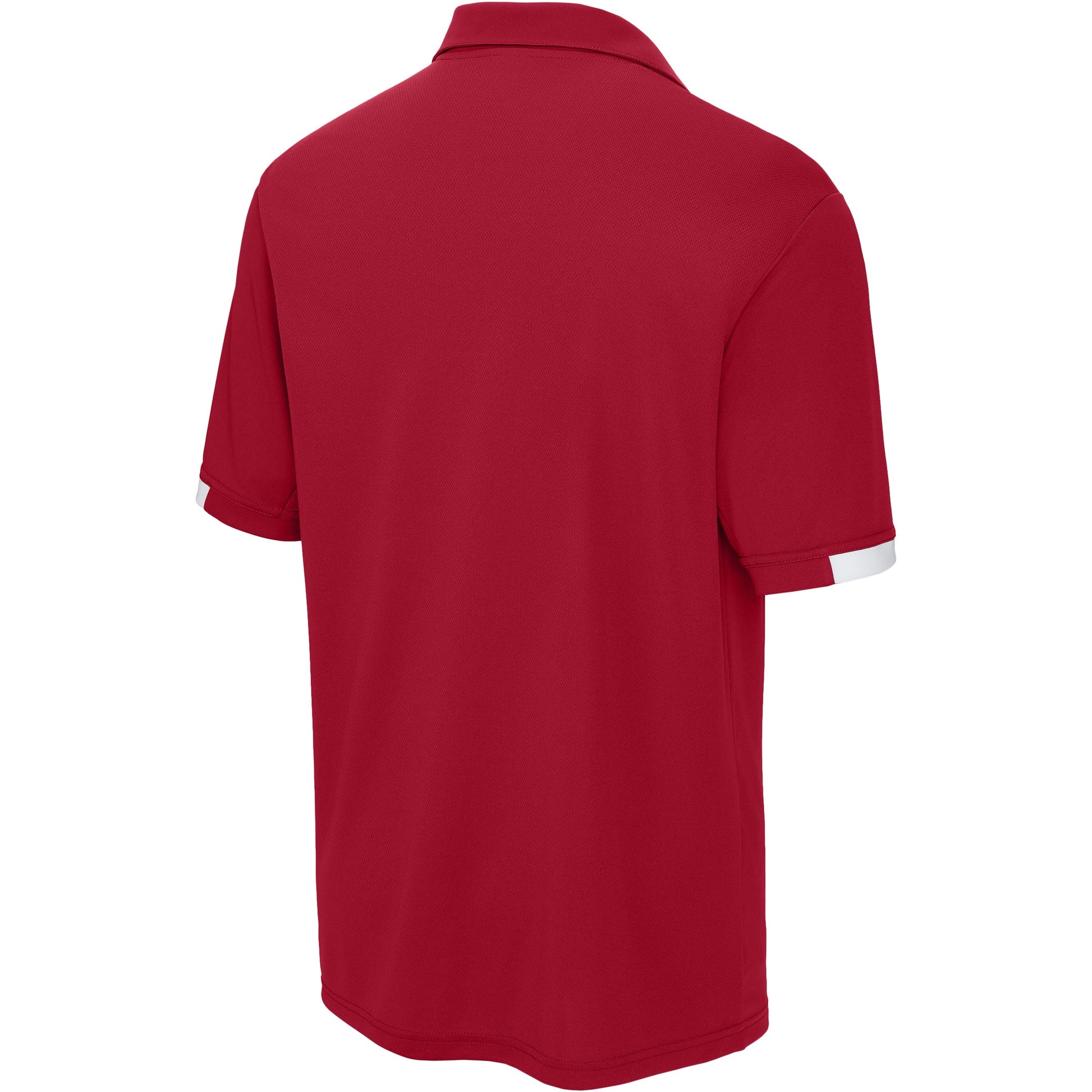Deep Red/White