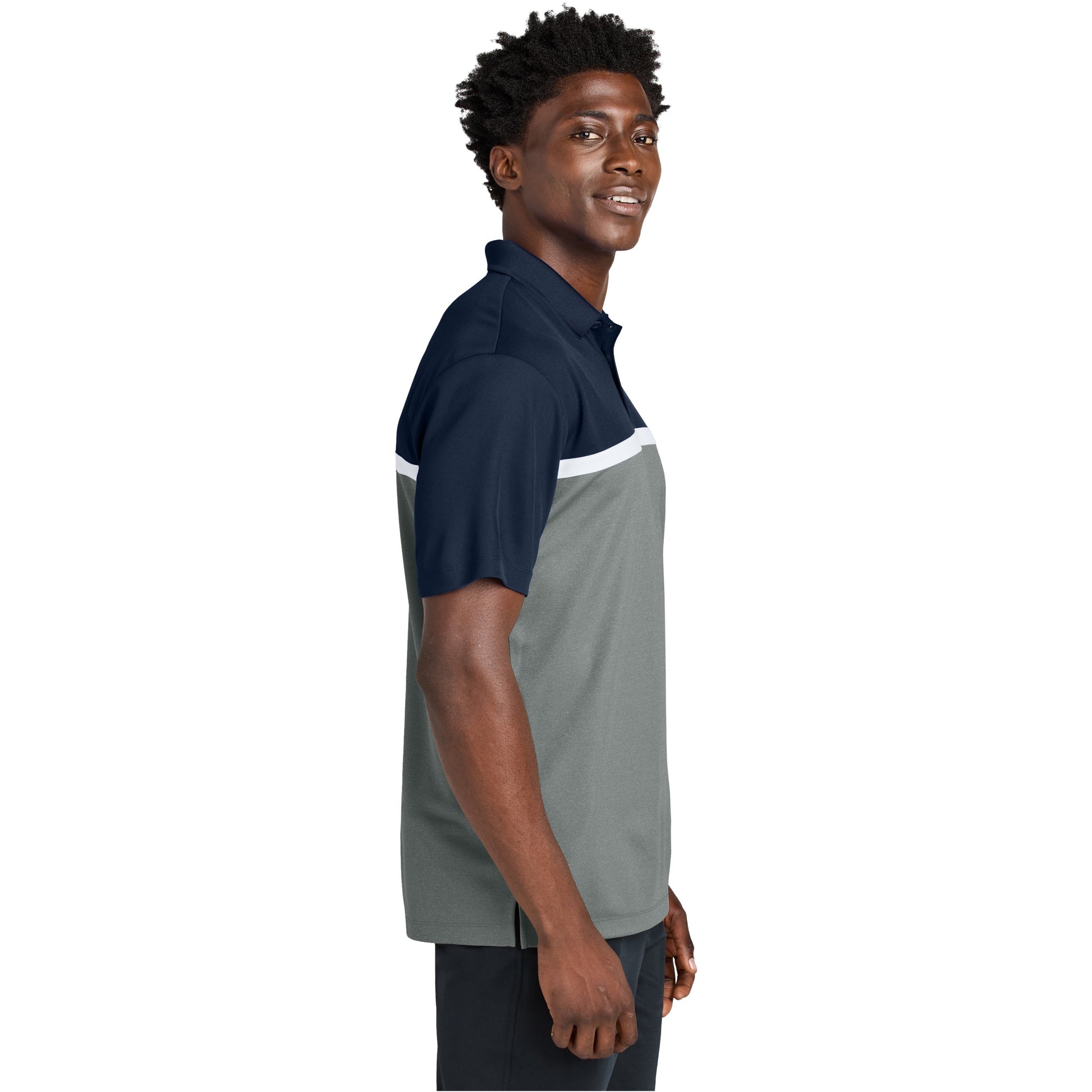 True Navy/Grey Concrete Heather/White