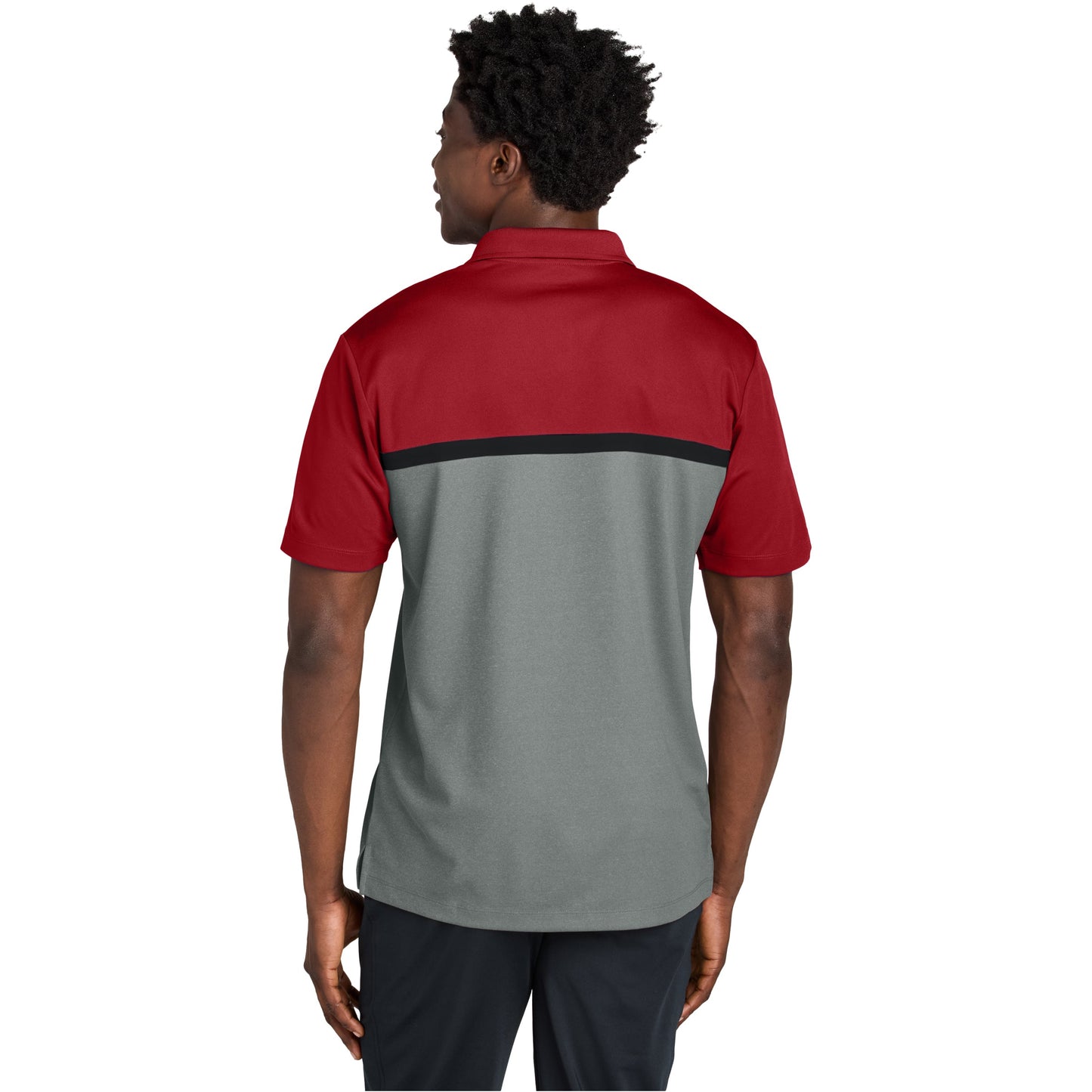 Deep Red/Grey Concrete Heather/Black