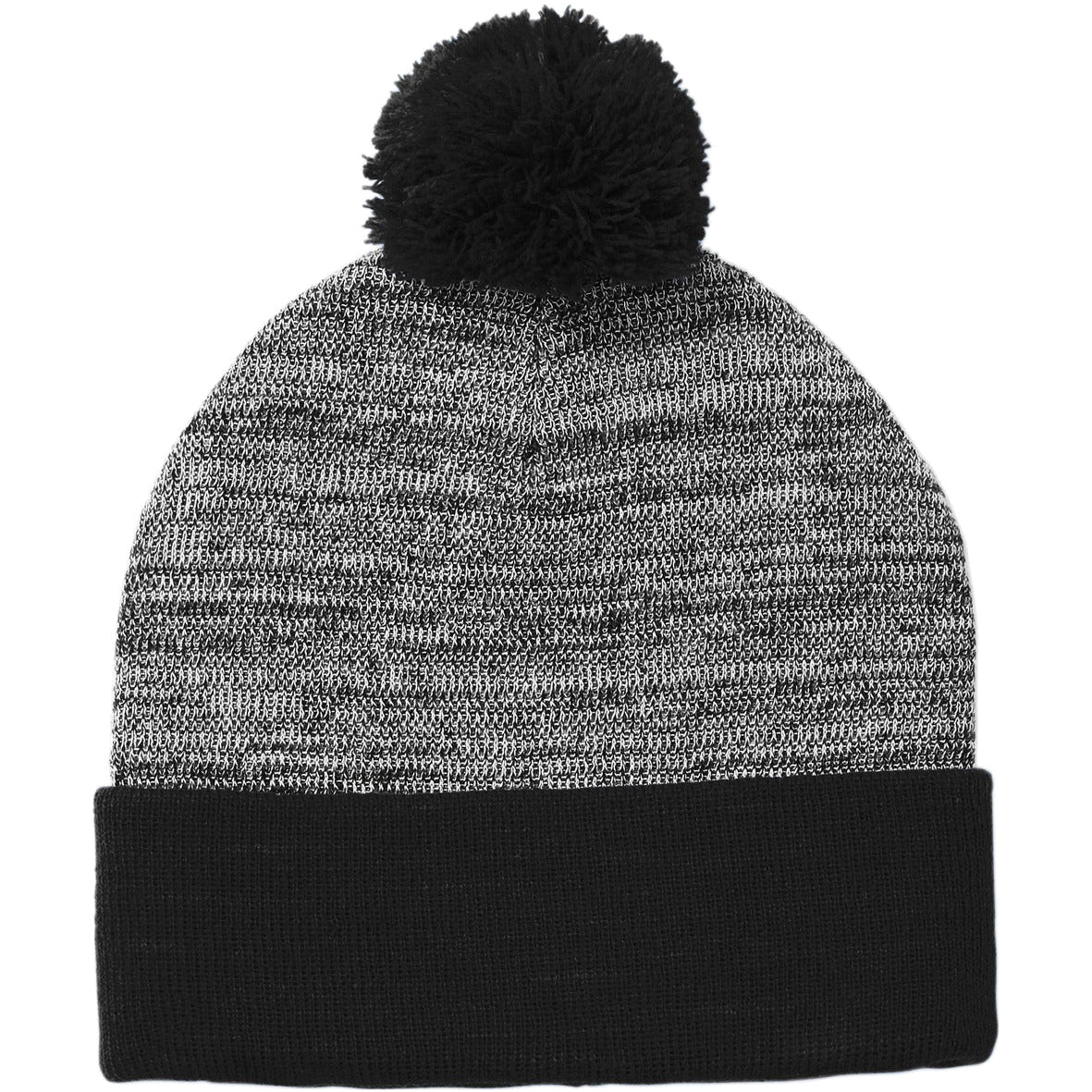 Heather Pom Pom Beanie