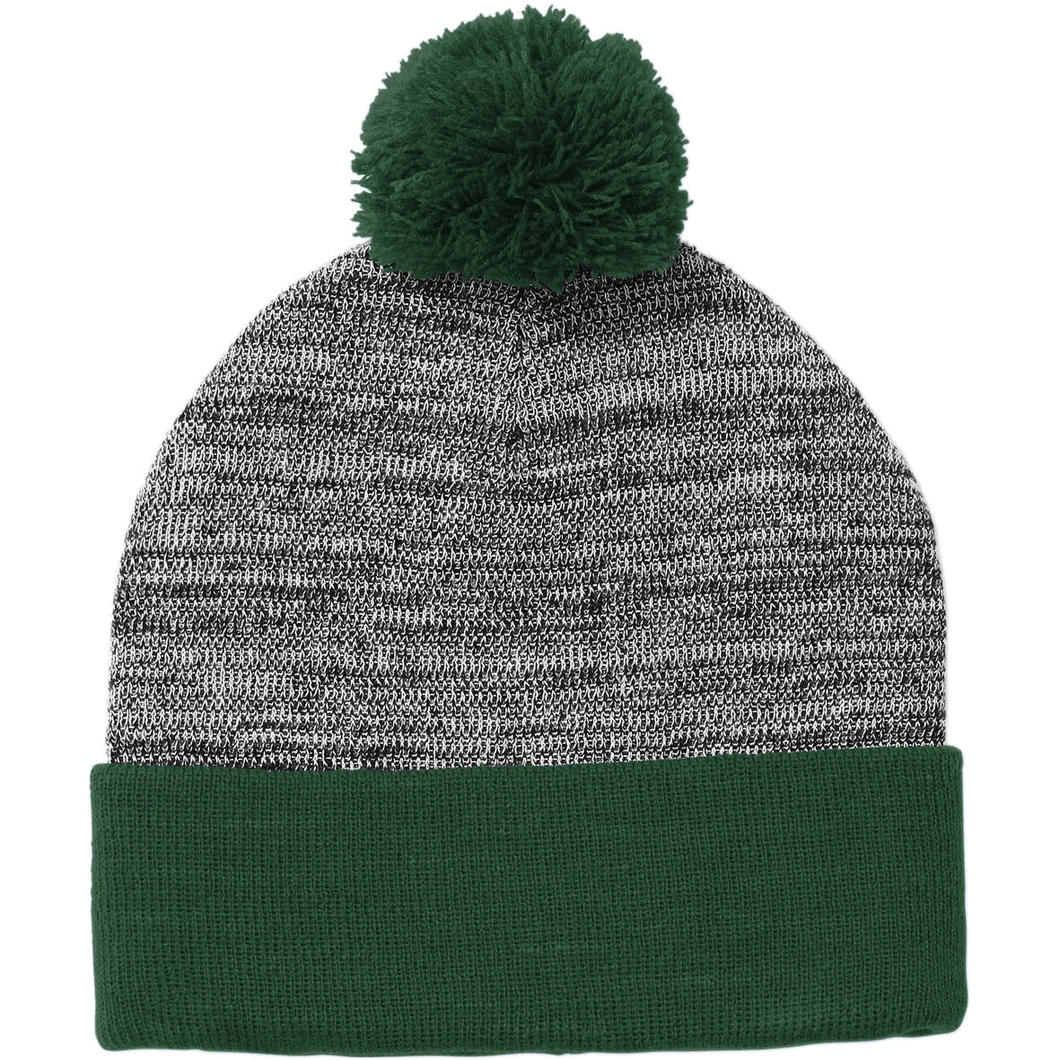 Heather Pom Pom Beanie