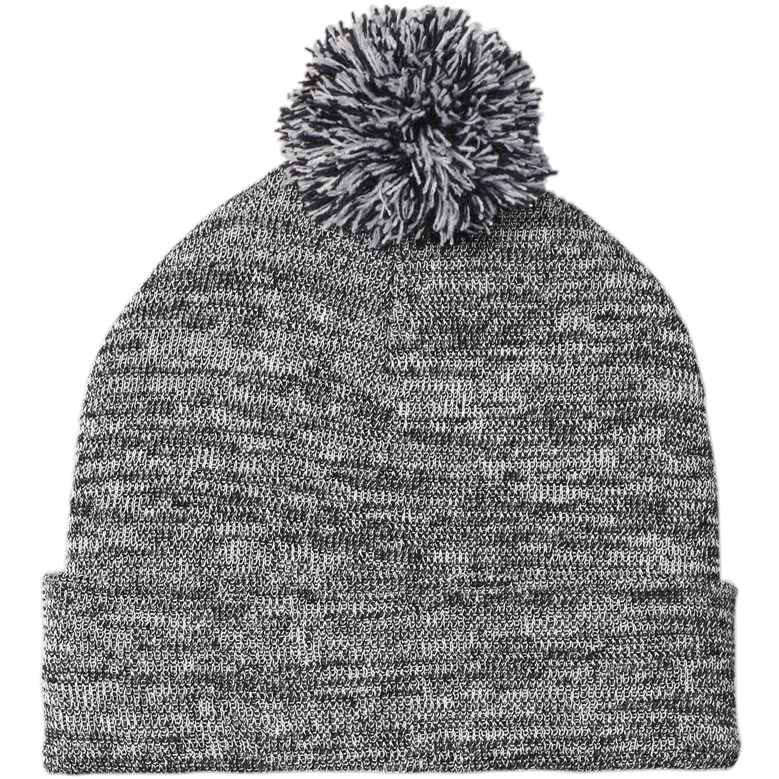 Heather Pom Pom Beanie