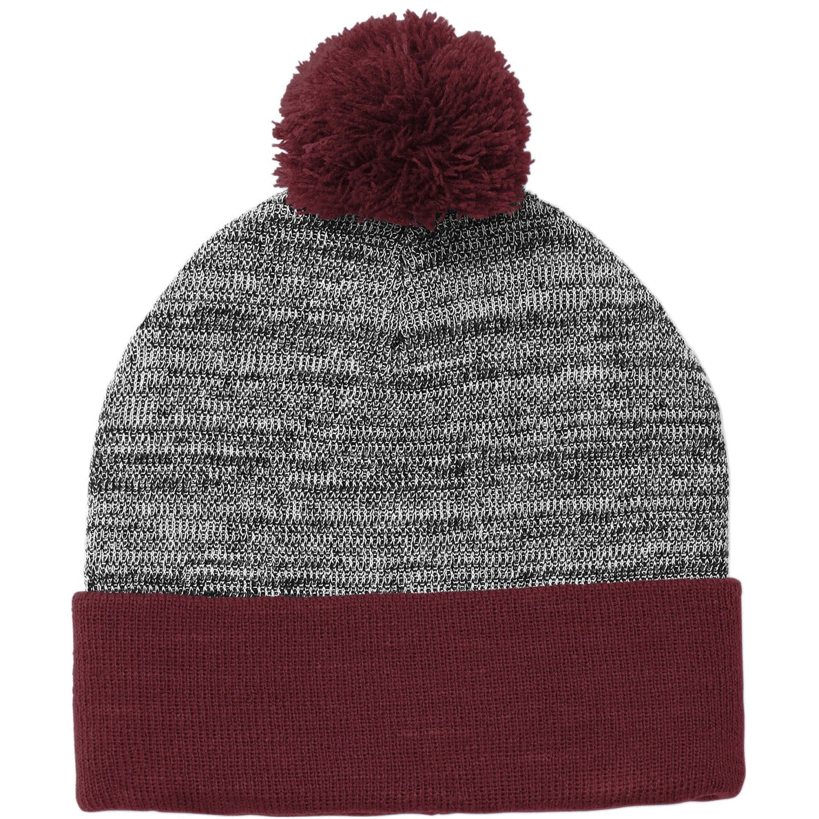 Heather Pom Pom Beanie