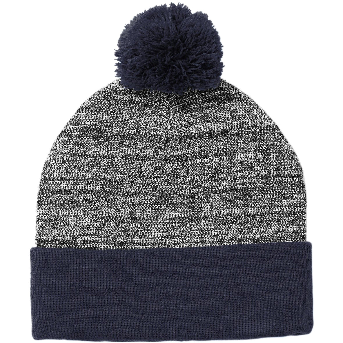 Heather Pom Pom Beanie