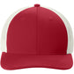 Deep Red/White