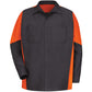 Charcoal/Orange