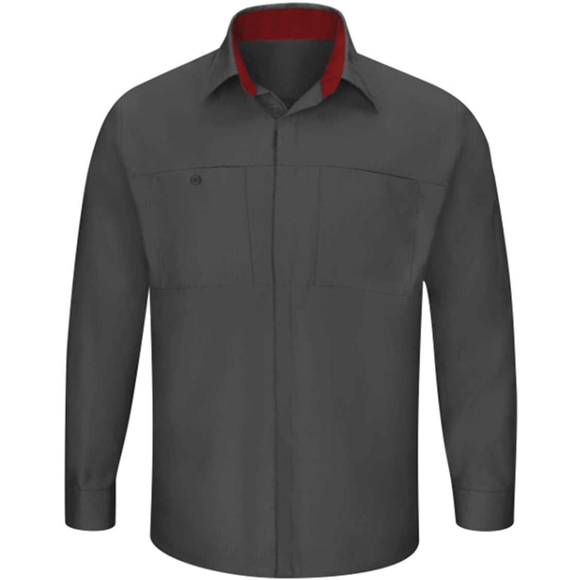 Charcoal/Fireball Red