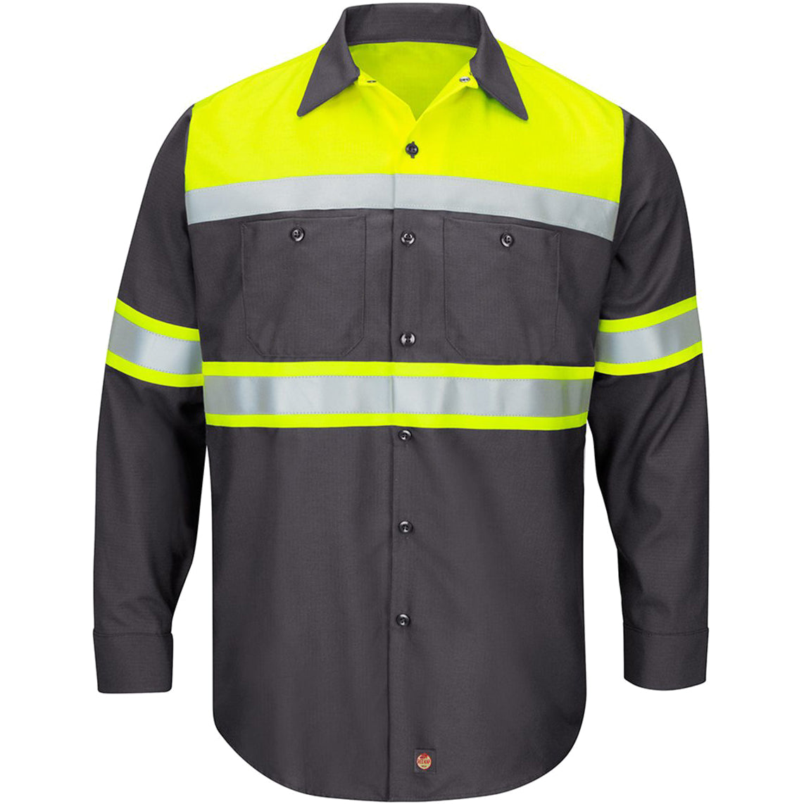 Fluorescent Yellow/Charcoal