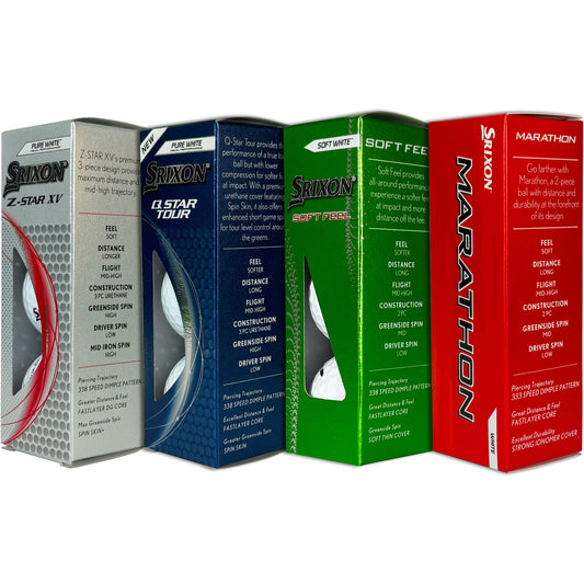 Srixon Variety Pack - All Levels