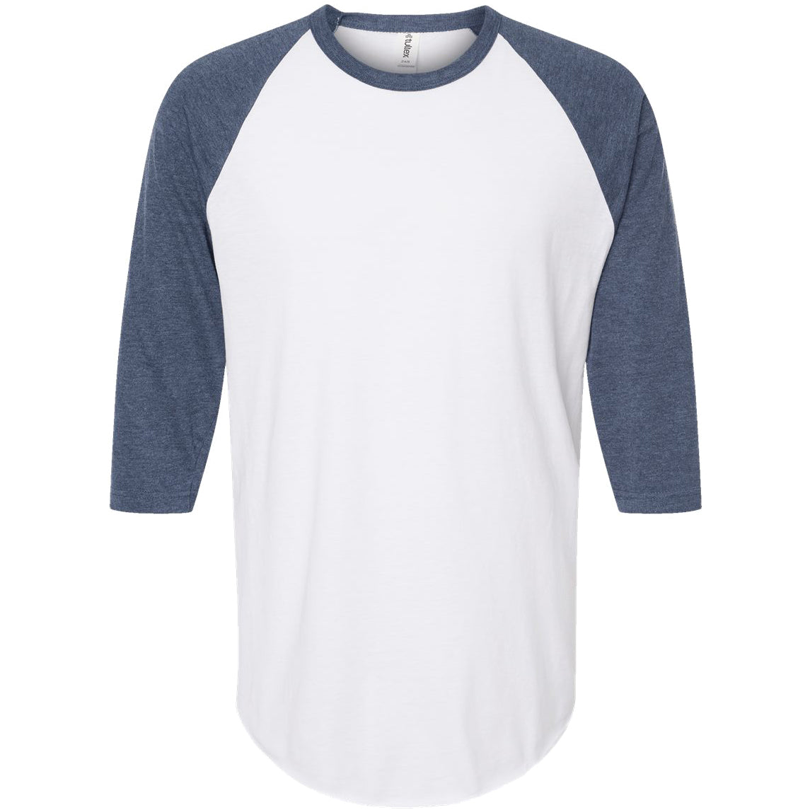 White/Heather Denim