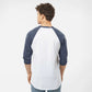 White/Heather Denim