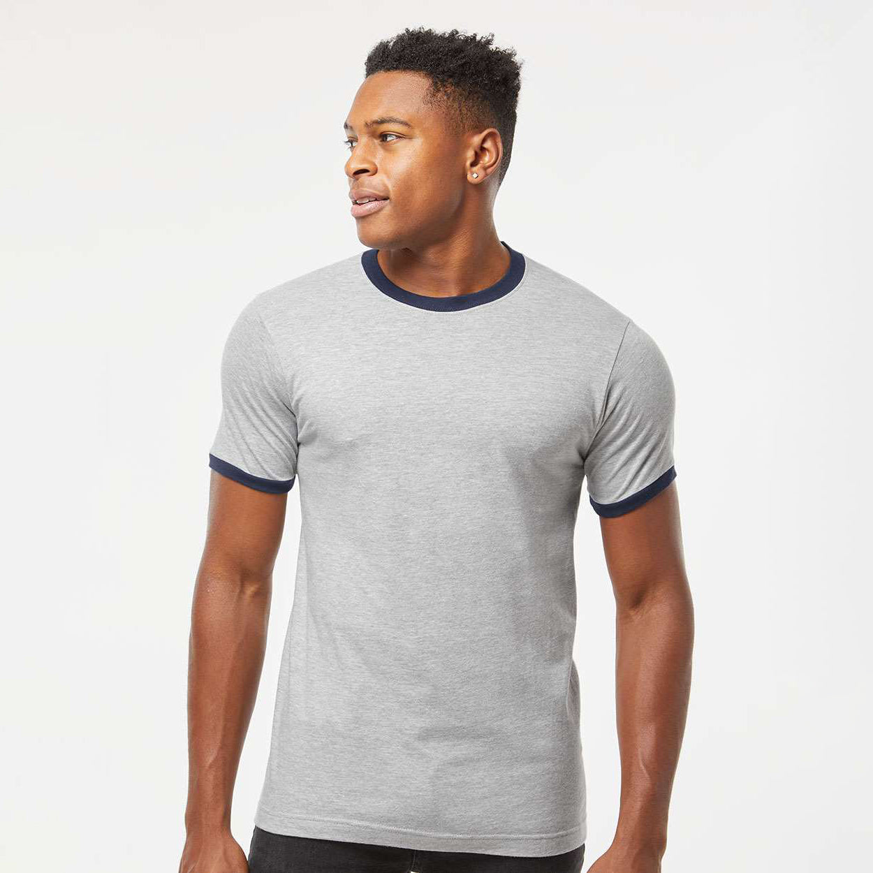 Heather Grey/Navy