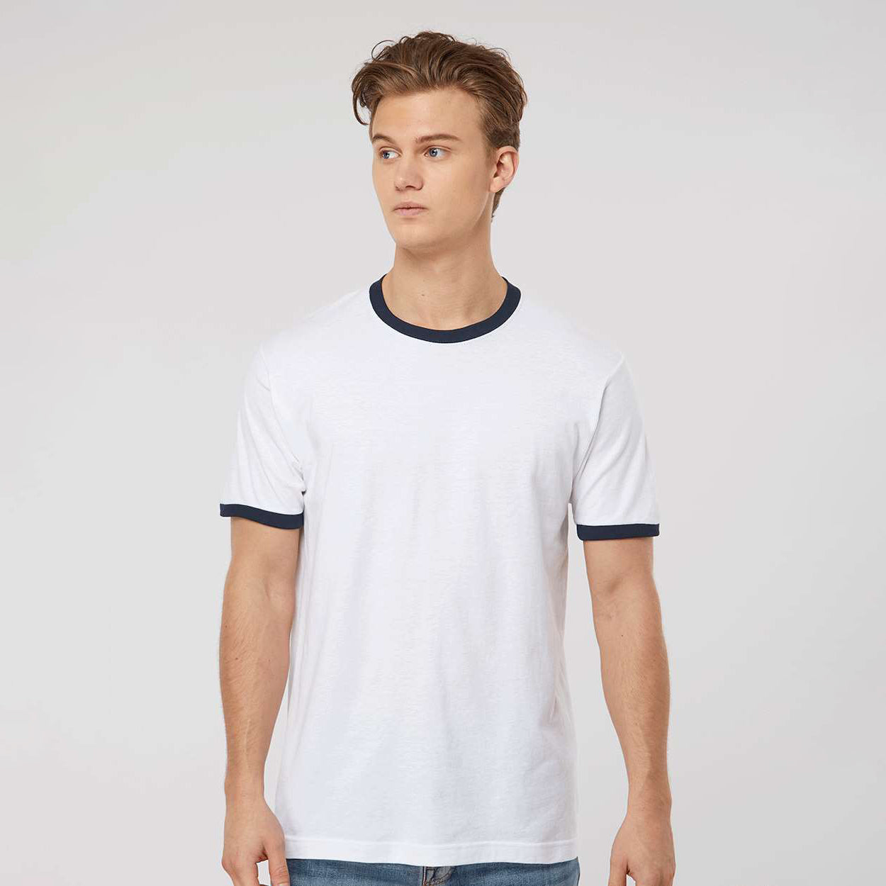 White/Navy