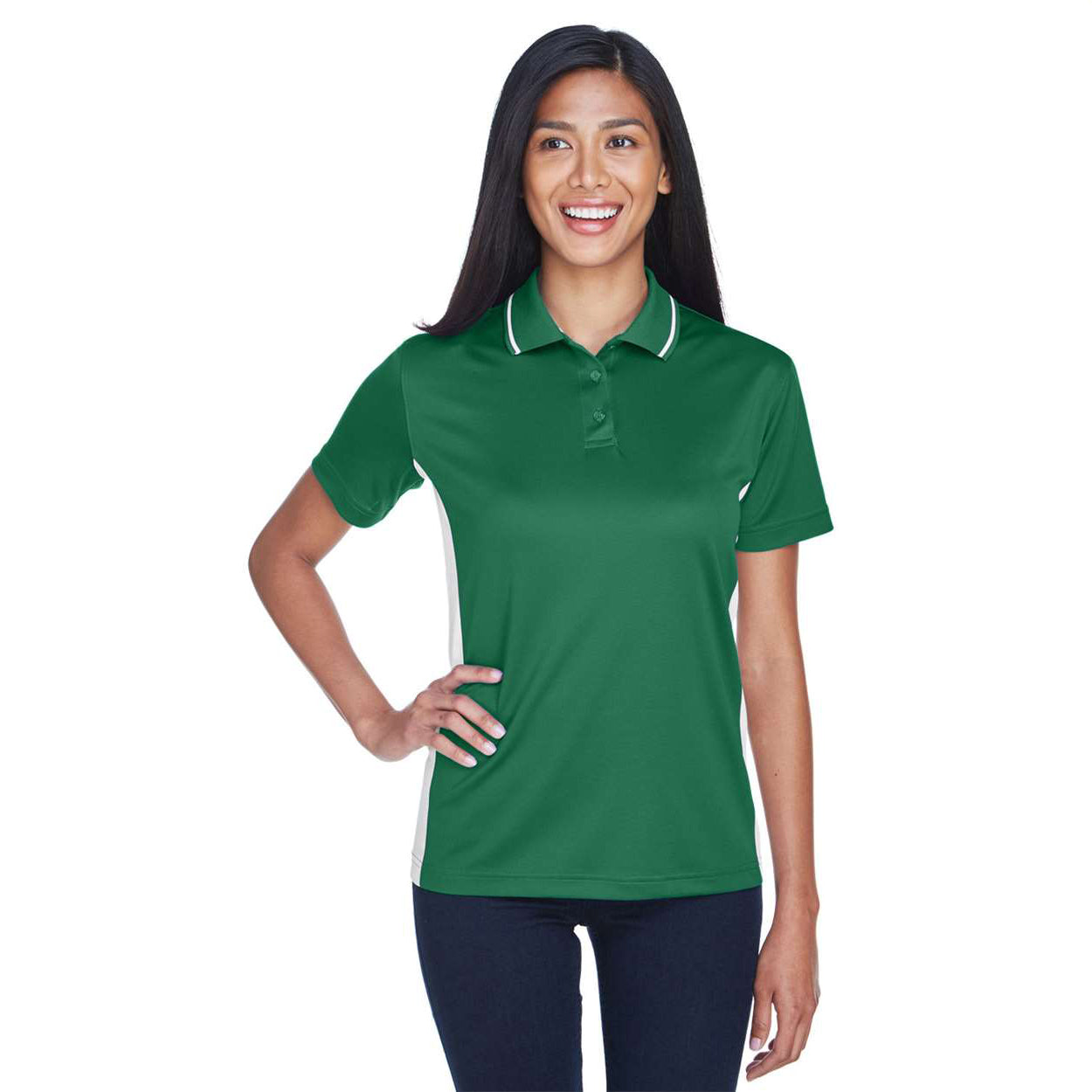 Forest Green/White
