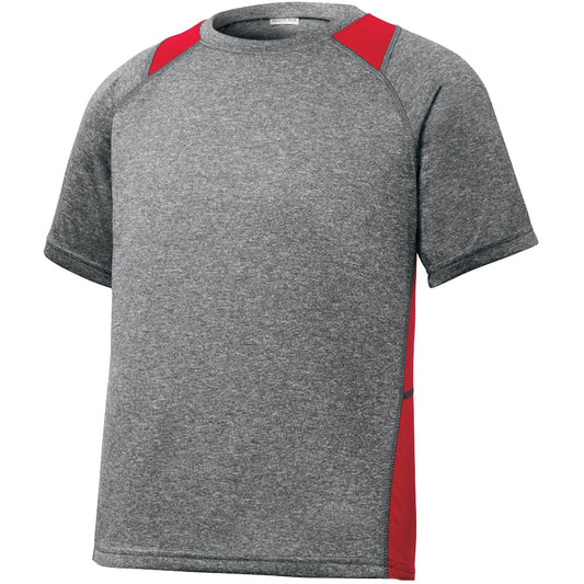 Vintage Heather/ True Red