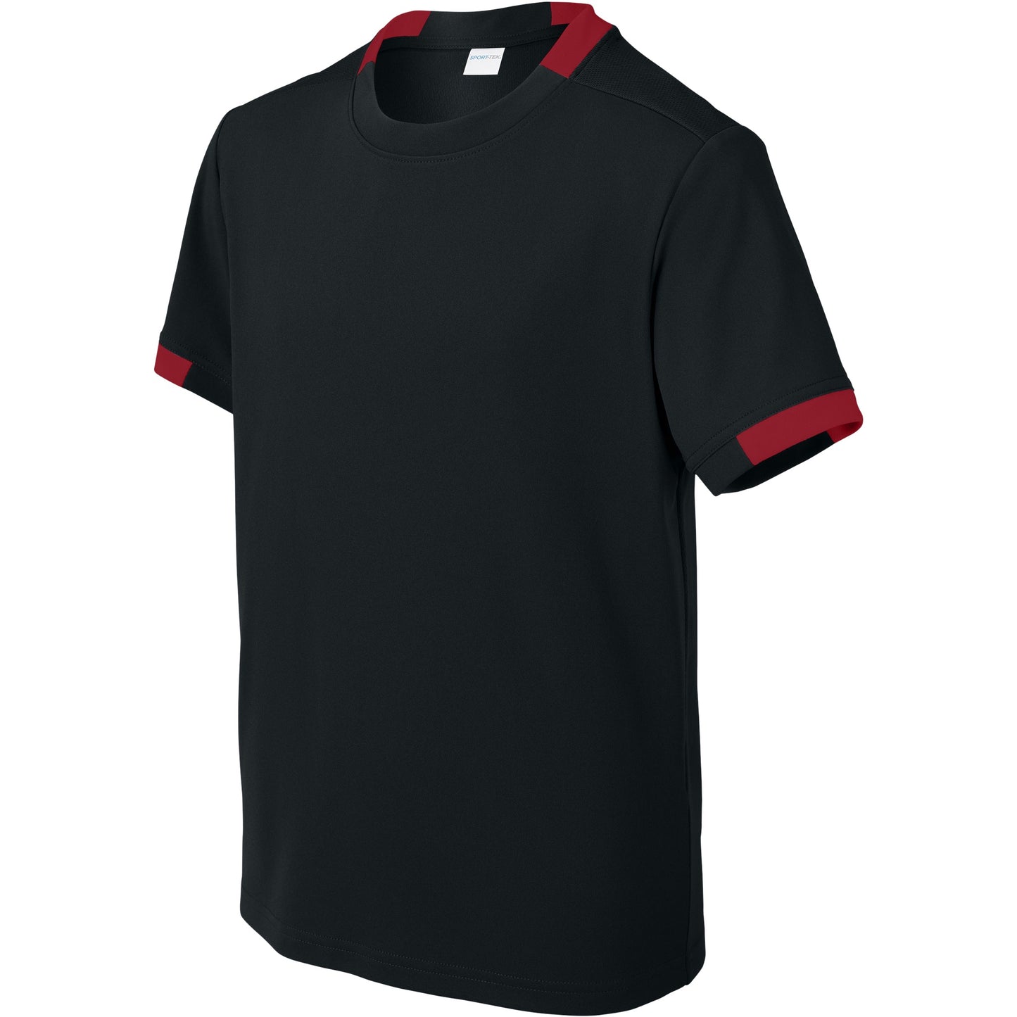 Black/Deep Red