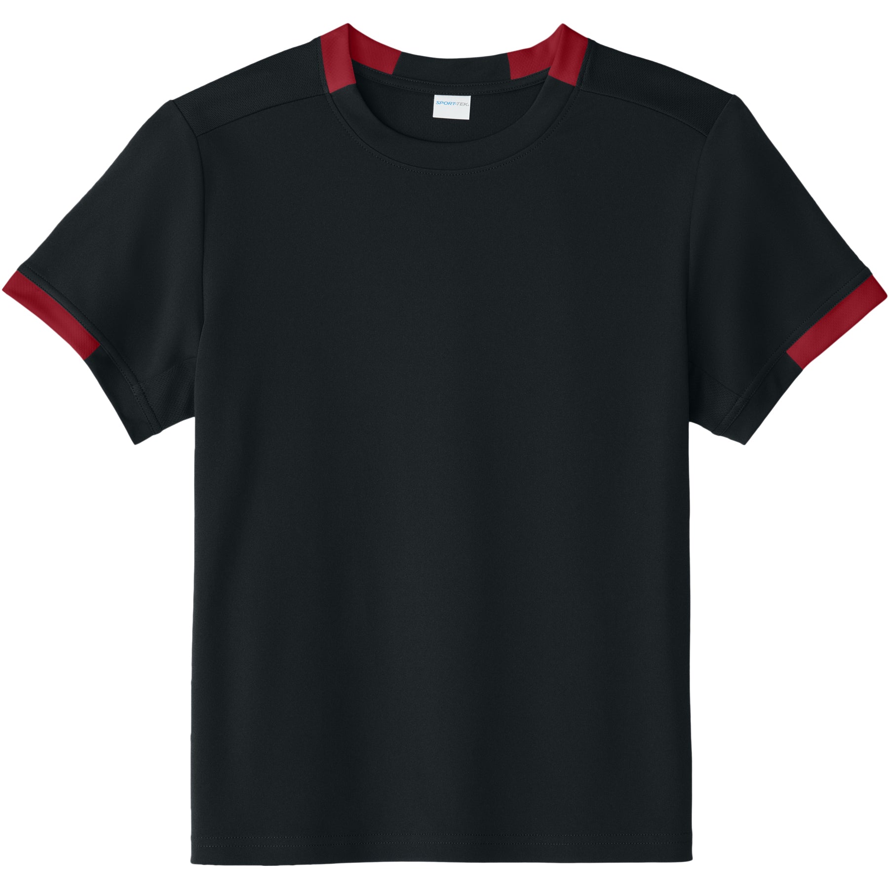 Black/Deep Red