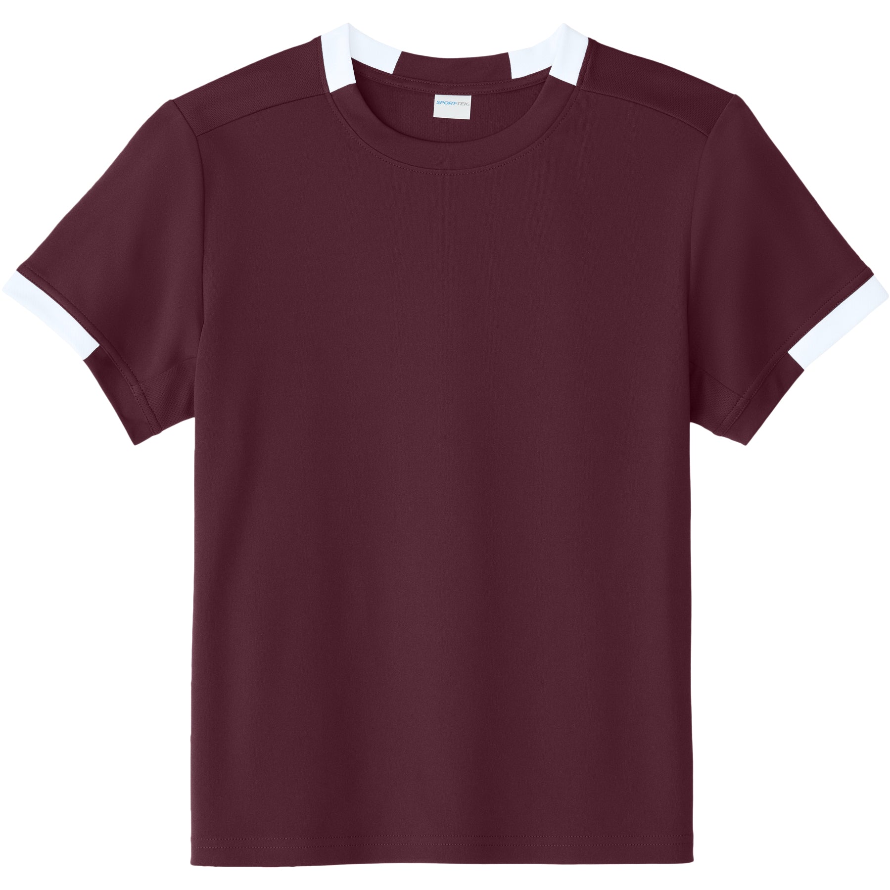 Maroon/White
